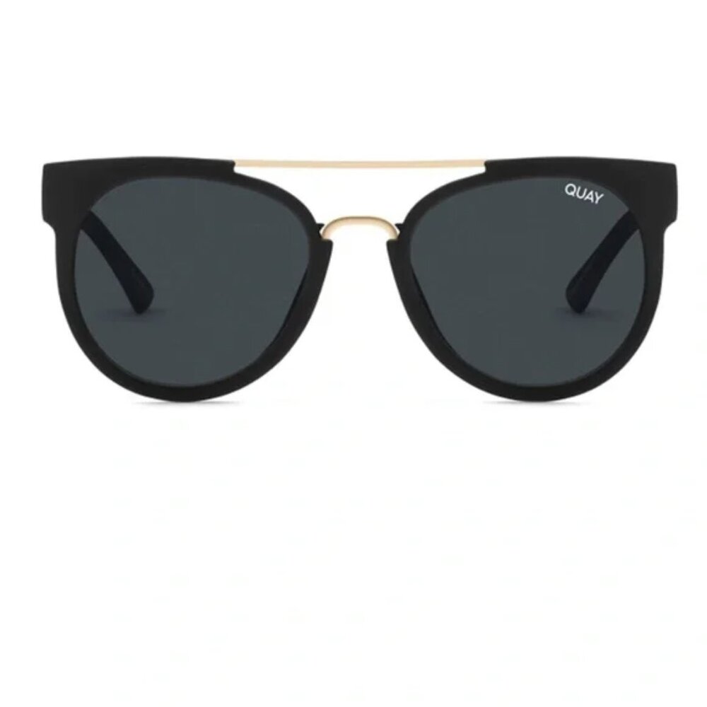 Quay Australia - Odin Sunglasses, Black Smoke